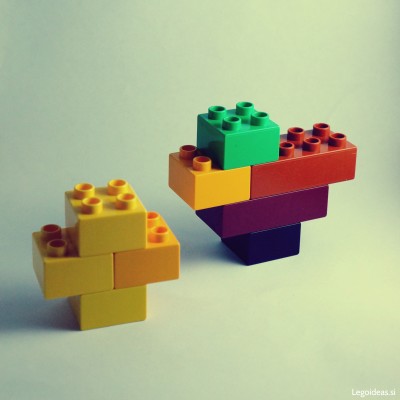 Lego Duplo duck and ducky